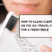best way to clean clear aligners